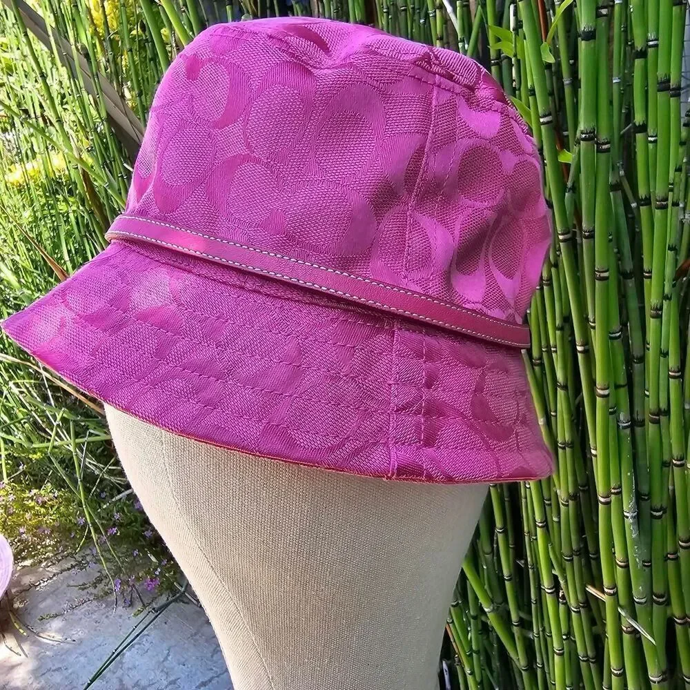 vintage coach y2k bucket hat